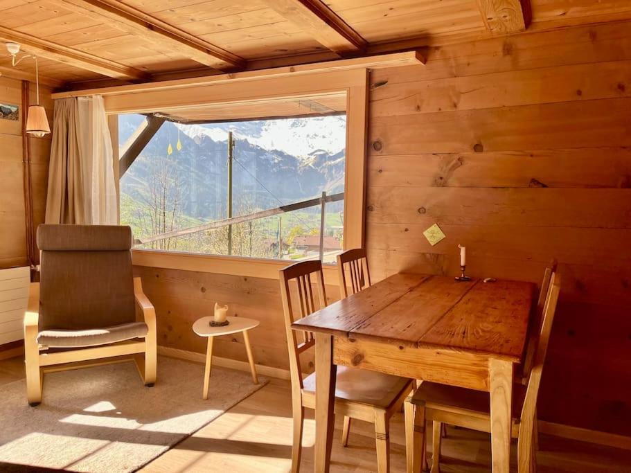 Chalet Sonnenheim, Wohnung Mit Panoramafenster อาเดลโบเดิน ภายนอก รูปภาพ